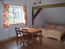 Penzion Hostějov - jídelní kout