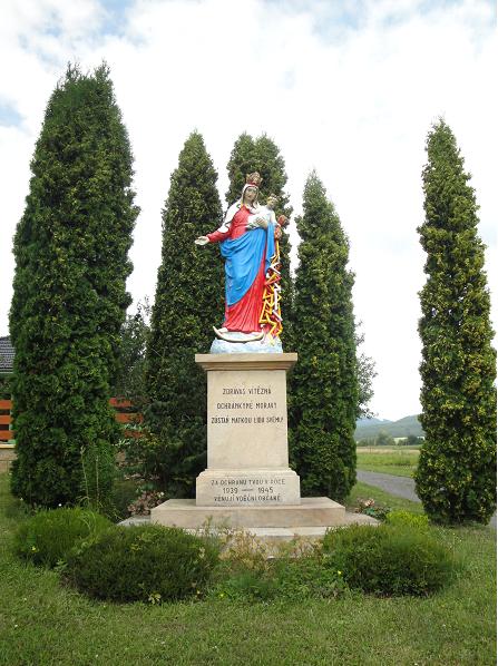 Socha P. Marie Hostýnské