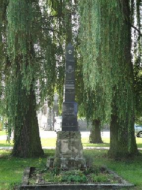 Památník padlým a zamřelým vojínům ve světové válce
