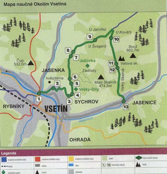 Naučná stezka Okolím Vsetína