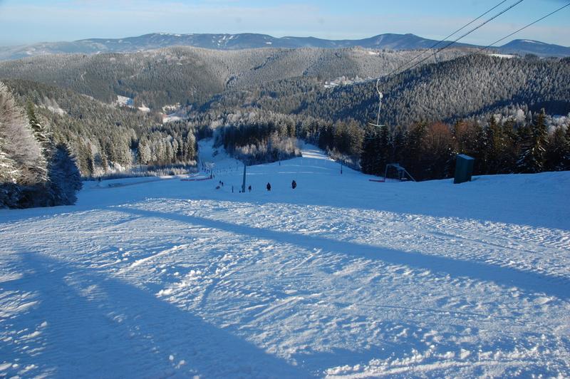 Lyžařský areál Soláň-vrchol