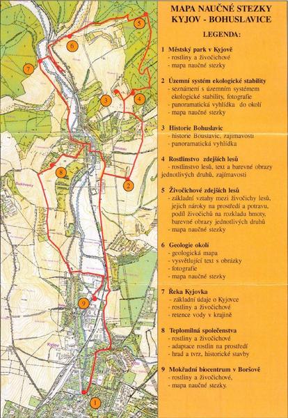 Naučná stezka Kyjov – Bohuslavice