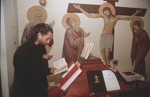 Monastýr sv. Gorazda v Hrubé Vrbce - kaple