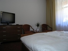 Dvojlůžkový pokoj s LCD TV