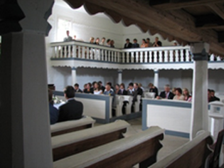 Velká Lhota -  Dřevěný toleranční kostel