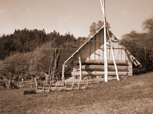 Expozice karpatského salašnictví v Hostýnských horách