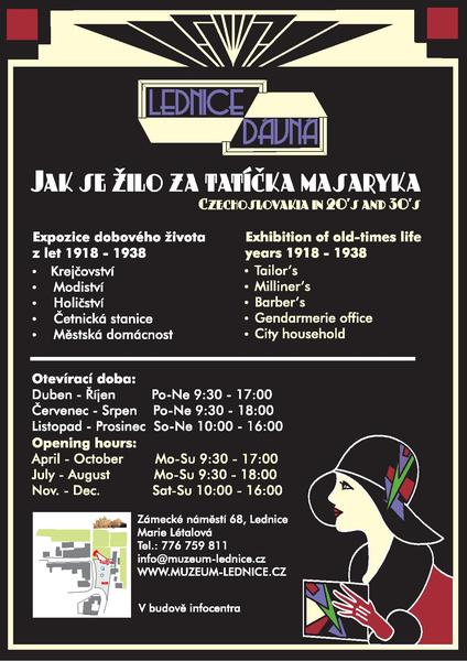 Lednice dávná - Jak se žilo za Tatíčka Masaryka