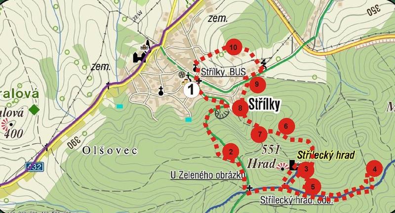 Naučná stezka - Příroda a okolí Střílek