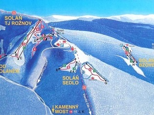 Lyžařská lokalita Soláň