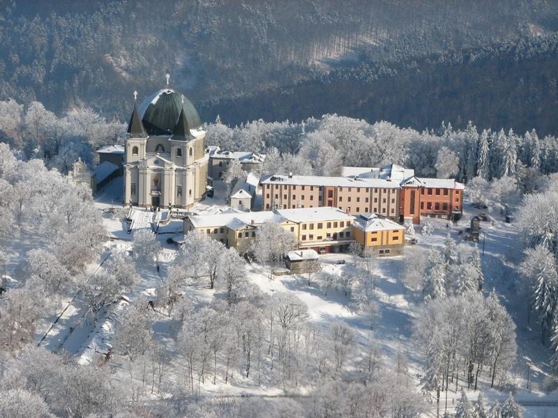 Hostýn - vrchol, 734 m n.m.