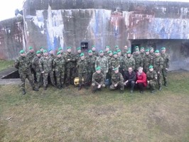 Dne 24.11.2016 do Mikulova zavítali vojáci 73. tankového praporu, Přáslavice, 7. mechanizované brigády, Hranice, na prohlídku pěchotního srubu MJ-S29
