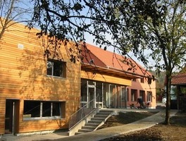 Centrum, pohled od sadu