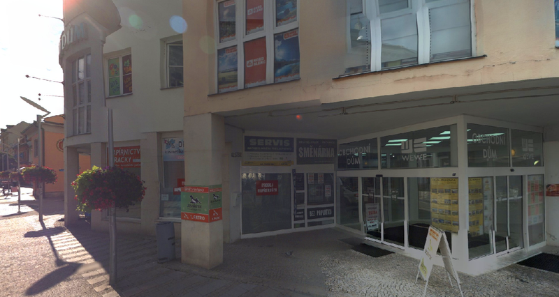 Směnárna - Obchodní dům WEWE