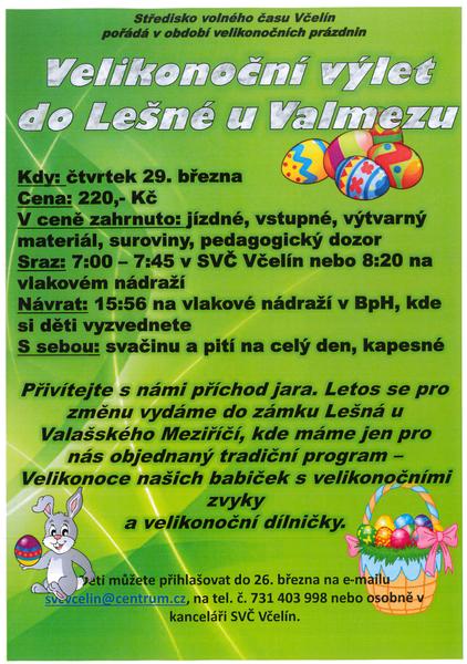 Velikonoční výlet