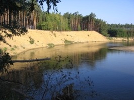 Přírodní památka Osypané Břehy