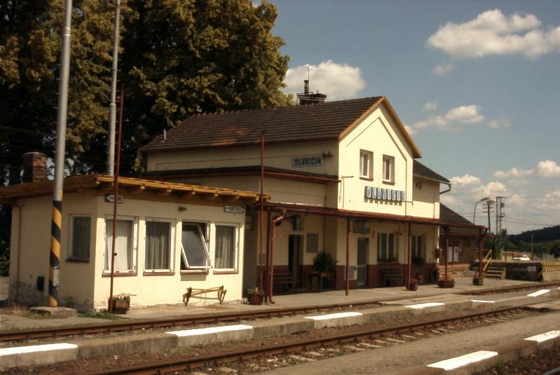 Nádraží ČD Slavičín-Hrádek