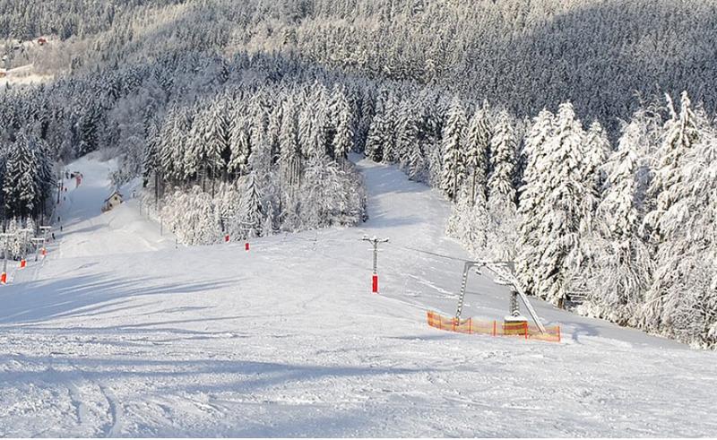 Ski areál Soláň - Vrchol
