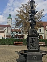 Litinová kašna Zlený trh