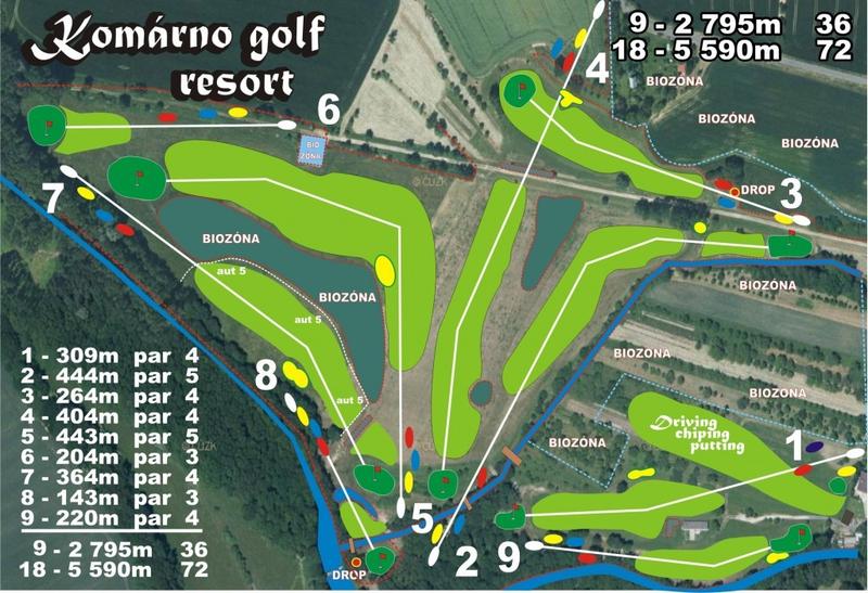 Golf resort Komárno