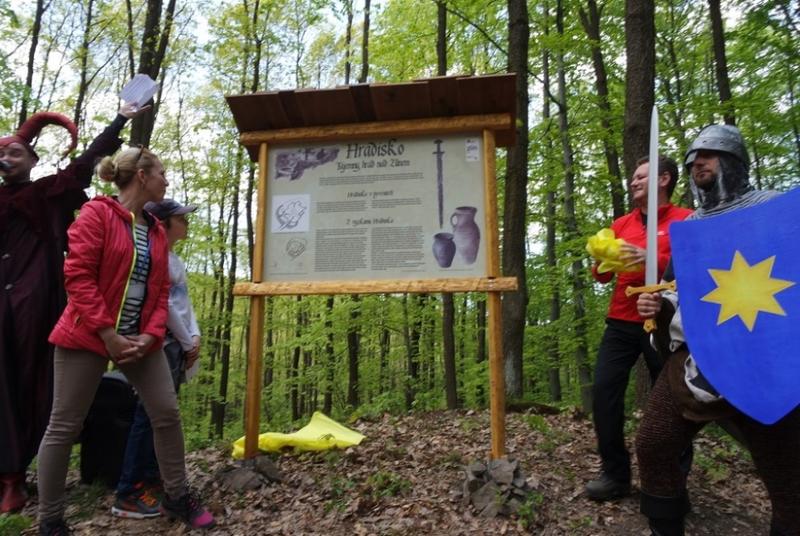 Pozůstatky hradu Zlín