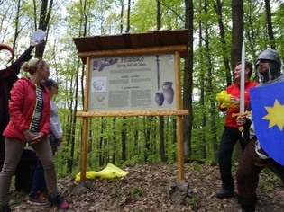 Pozůstatky hradu Zlín