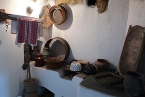 Interiér památkového domku v Kunovicích