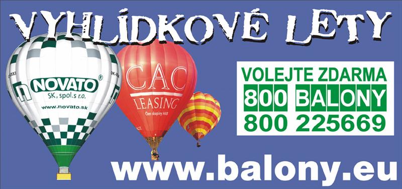 BALONY.EU - Vyhlídkové lety balonem
