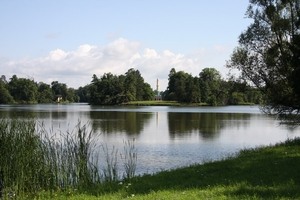 Lednice – Zámecký rybník a minaret