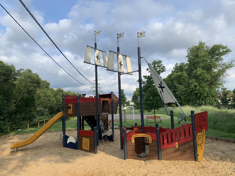 Dětské hřiště Moravní nábřeží