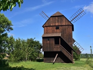 Větrný mlýn Rymice