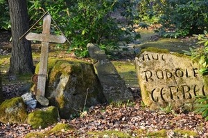 Hrob MUC. Gerbece na Lesním hřbitově ve Zlíně