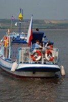 Plavba po Novomlýnské nádrži - přístaviště v Dolních Věstonicích