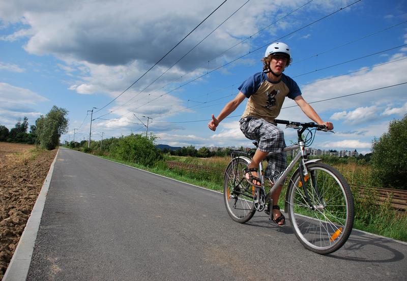 Cyklostezka Bečva- Valašskomeziříčský úsek