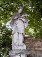 Bavory – socha sv. Jana Nepomuckého