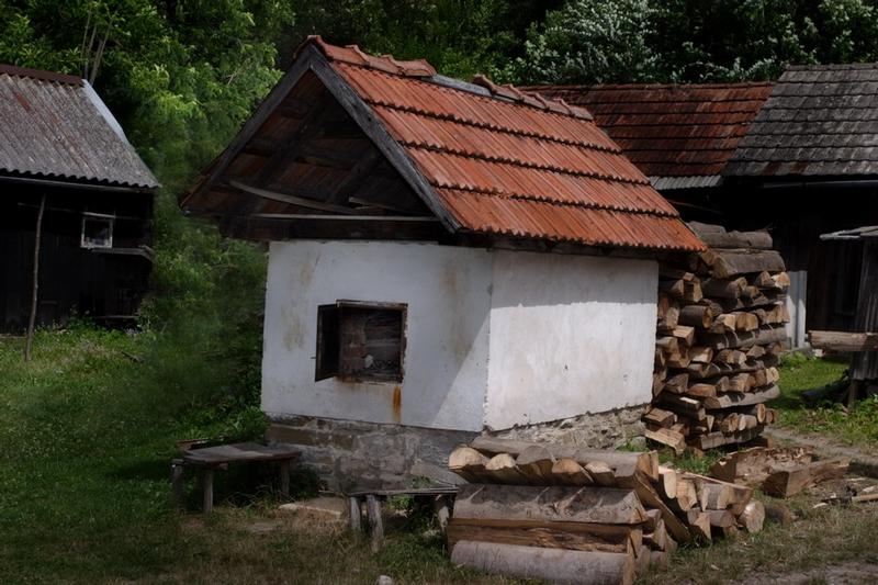 Kolonie sklářů a chlebová pec